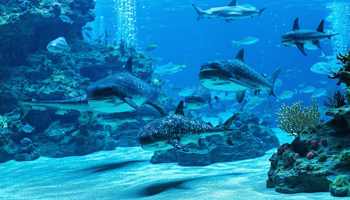Marine animal encounters at Aquaventure World Dubai